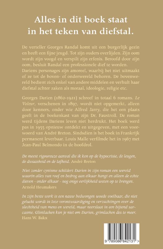 Achterkant van De dief