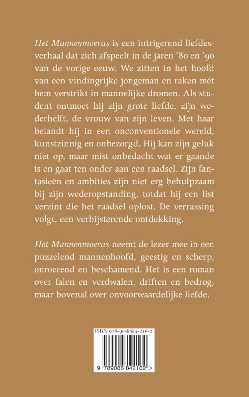 Achterkant van Het mannenmoeras
