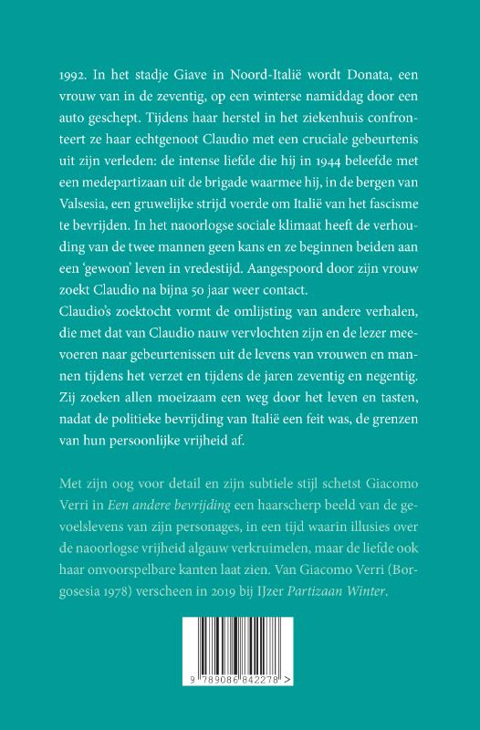 Achterkant van Een andere bevrijding