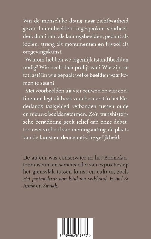 Achterkant van Meer dan een beeld
