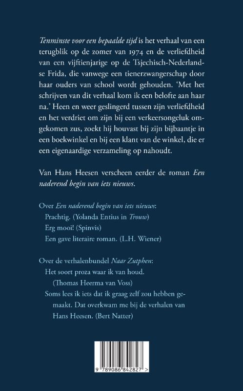 Achterkant van Tenminste voor een bepaalde tijd