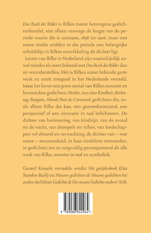 Achterkant van Het boek der beelden