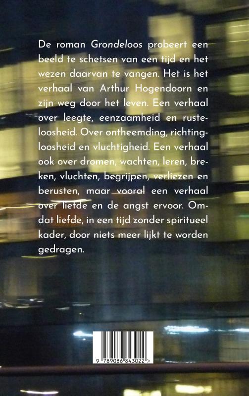 Achterkant van Grondeloos