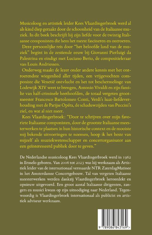 Achterkant van Vivaldi en de anderen