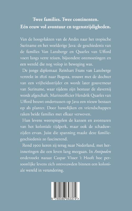 Achterkant van Antipoden