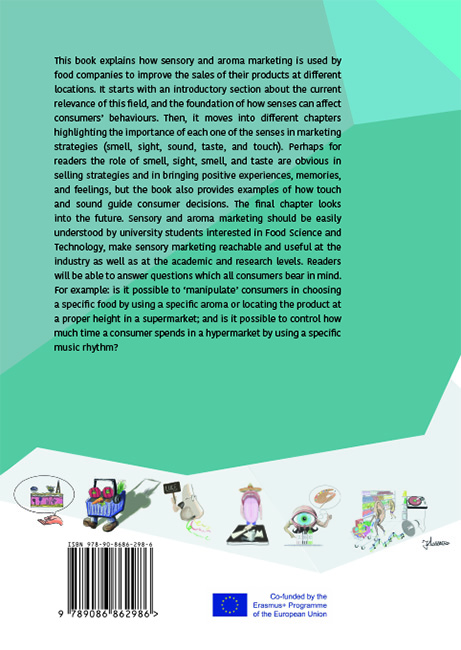 Achterkant van Sensory and aroma marketing