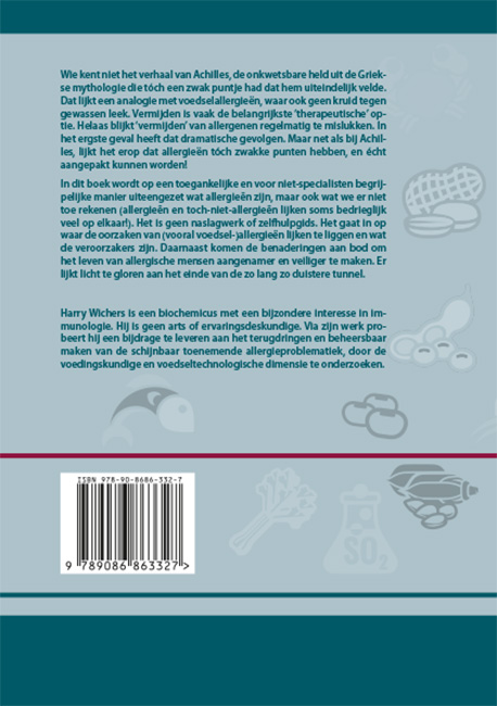 Achterkant van De achilleshiel van allergie