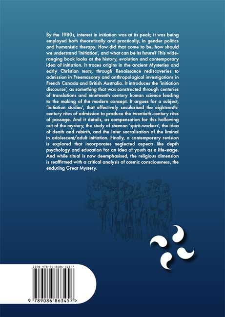 Achterkant van Anthropology and mysticism in the making of initiation