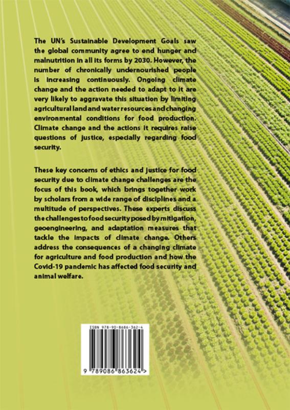 Achterkant van Justice and food security in a changing climate