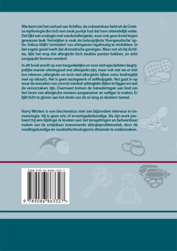Achterkant van De achilleshiel van allergie