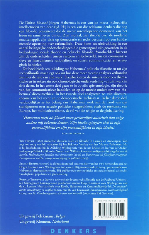 Achterkant van Habermas