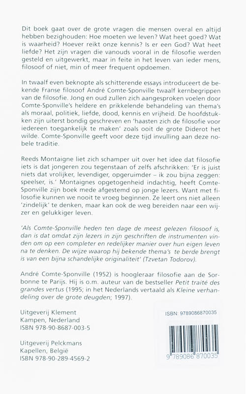 Achterkant van Filosofie