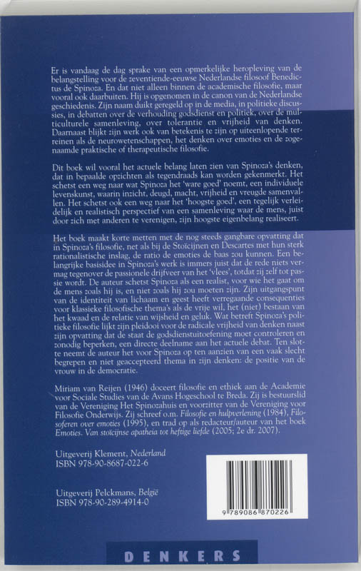 Achterkant van Spinoza