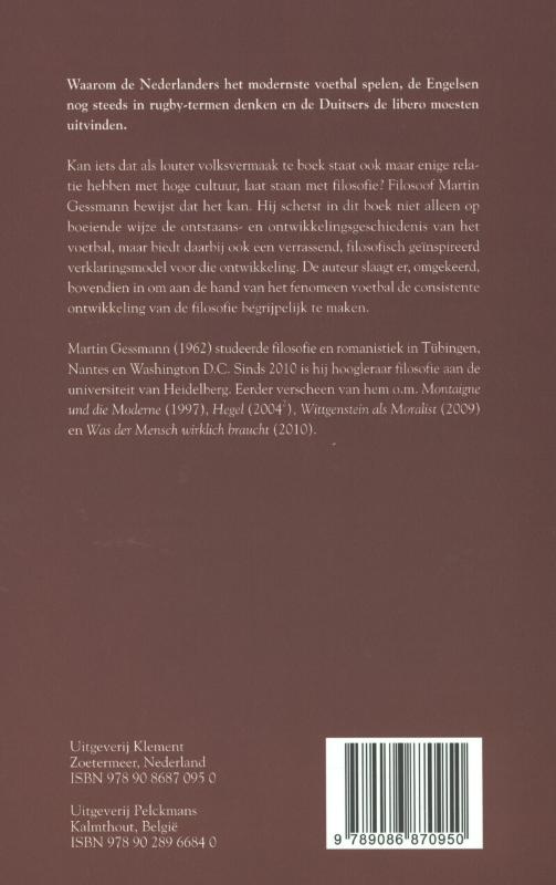 Achterkant van Filosofie van het voetbal