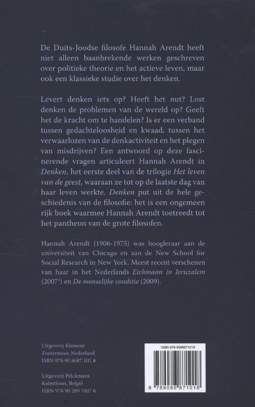 Achterkant van Denken