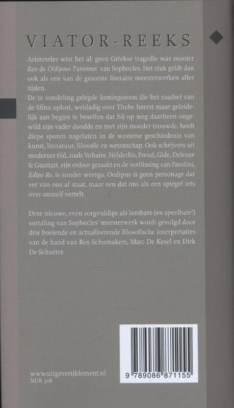 Achterkant van Oedipus heerst