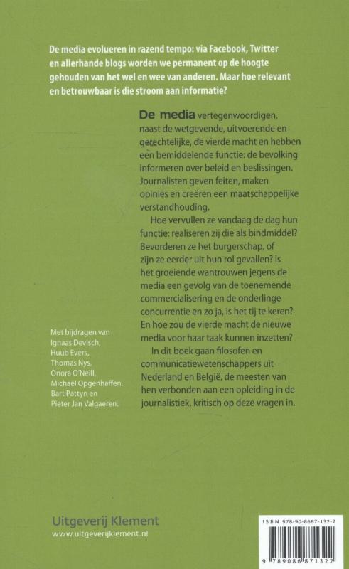 Achterkant van Wij en de media