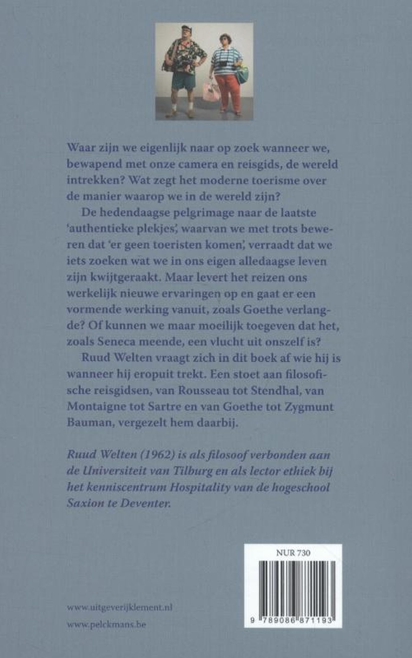 Achterkant van Het ware leven is elders