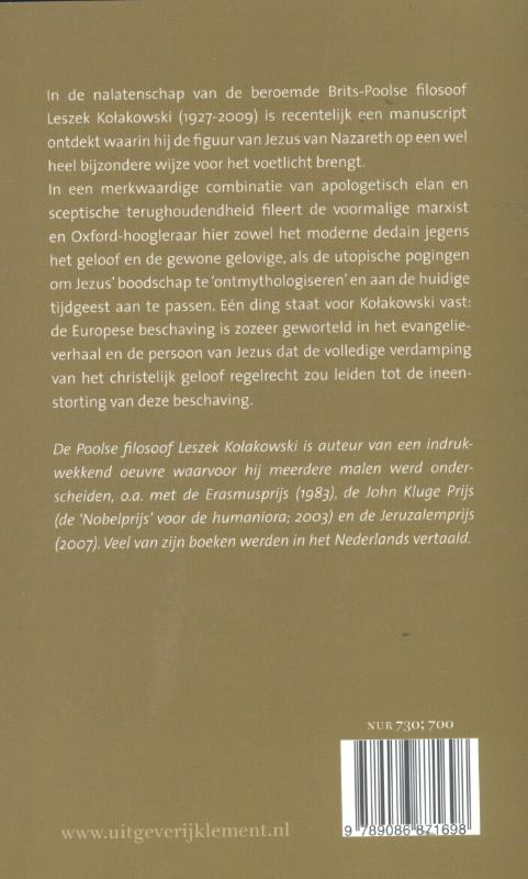 Achterkant van Jezus