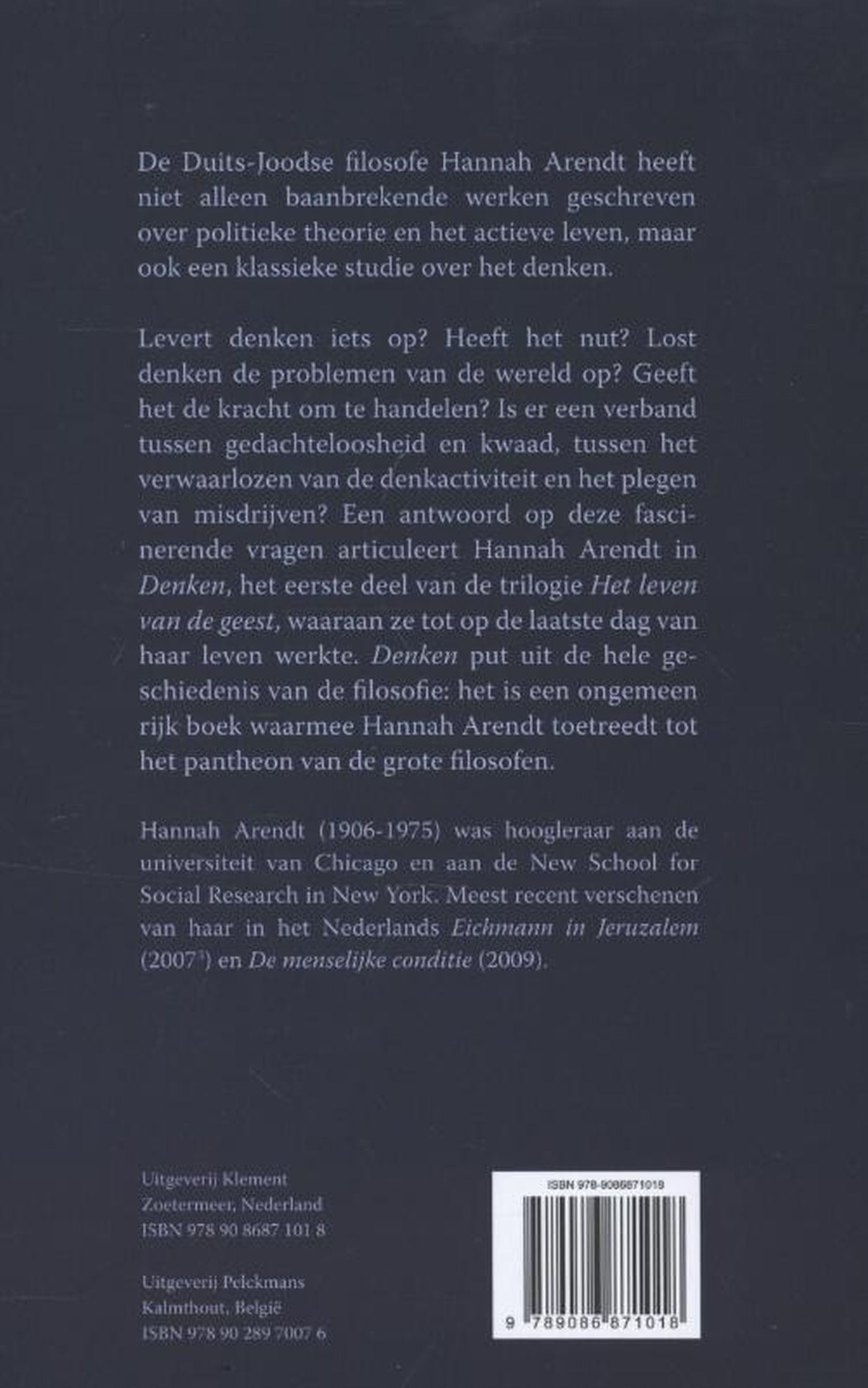 Achterkant van Denken