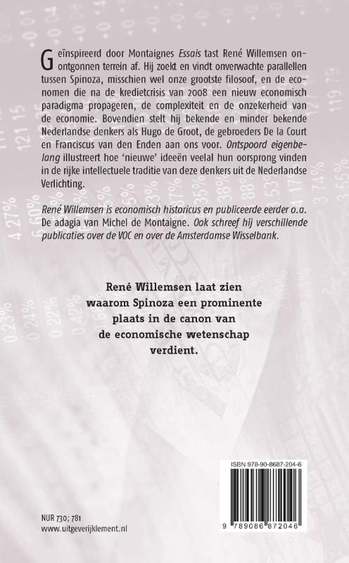 Achterkant van Ontspoord eigenbelang