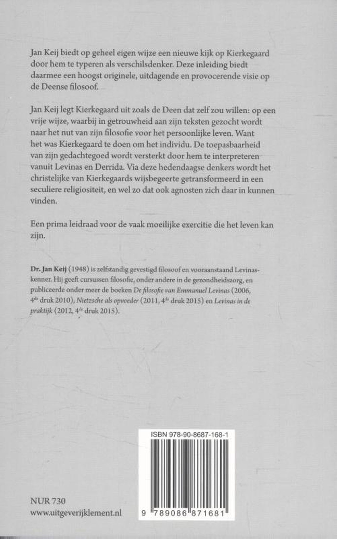 Achterkant van Kierkegaard anders gezien