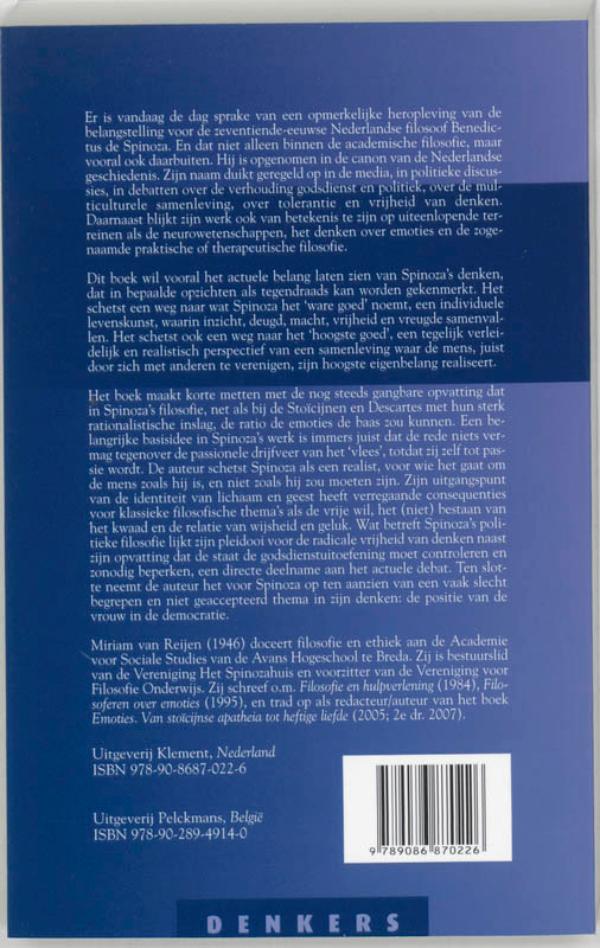 Achterkant van Spinoza
