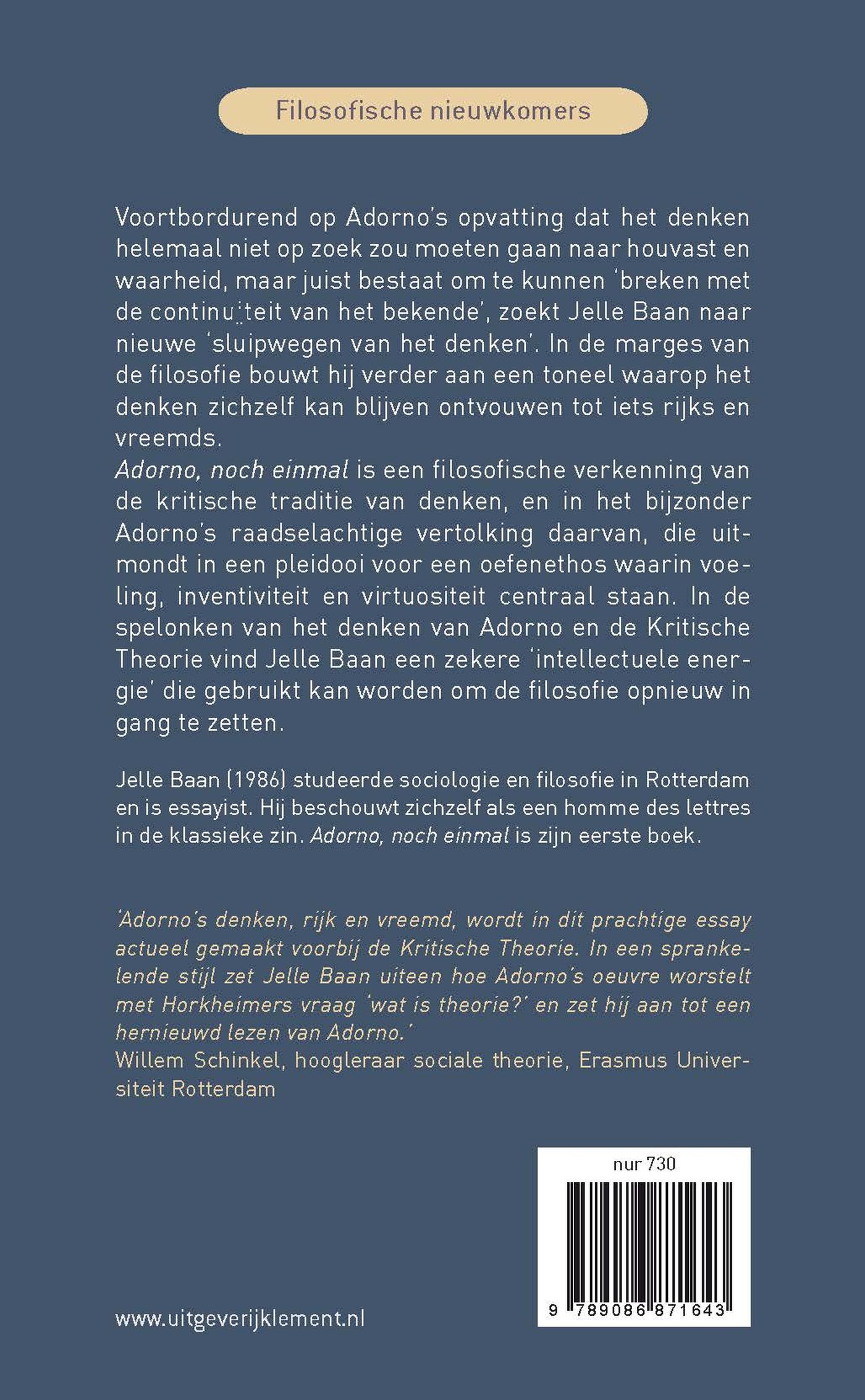 Achterkant van Adorno, noch einmal