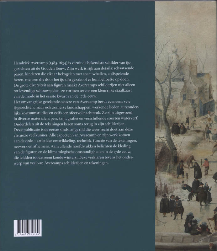 Achterkant van Hendrick Avercamp