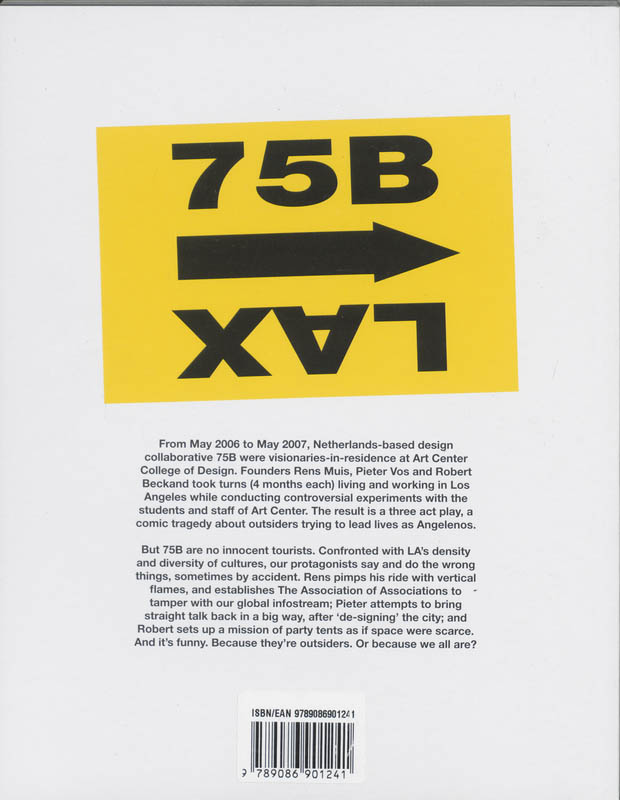 Achterkant van 75B LAX