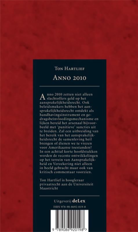 Achterkant van Anno 2010