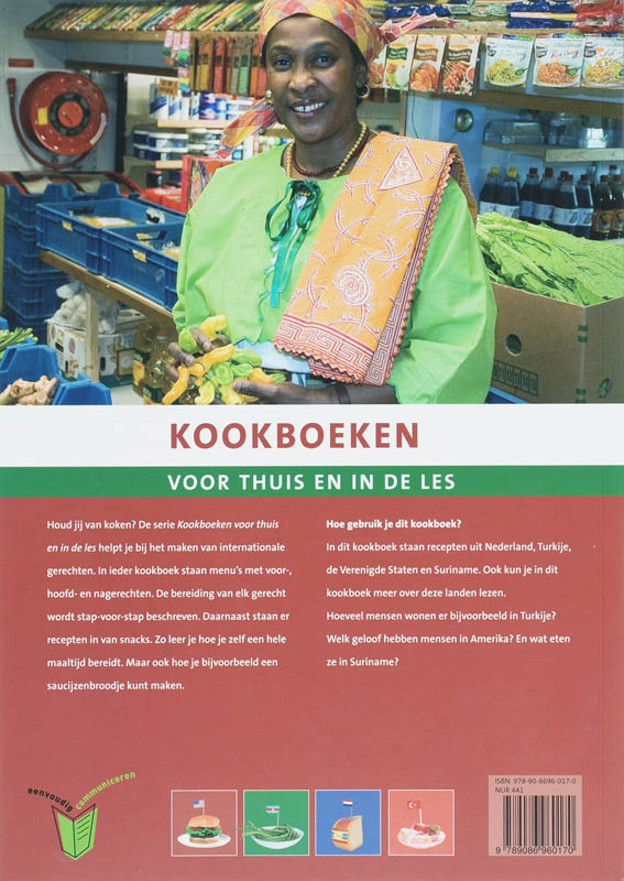 Achterkant van Hamburgers en pilav