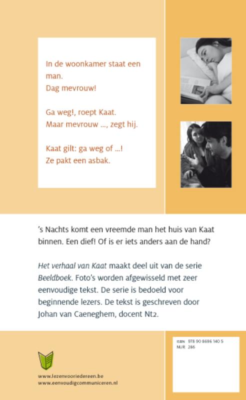 Achterkant van Het verhaal van Kaat
