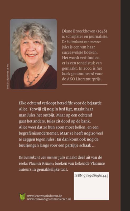Achterkant van De buitenkant van meneer Jules