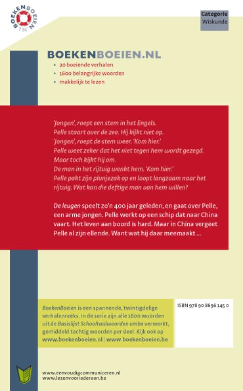 Achterkant van De leugen