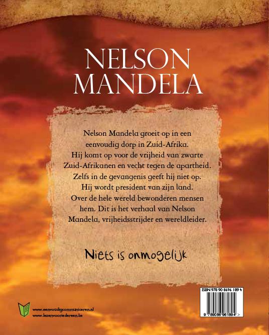 Achterkant van Nelson Mandela