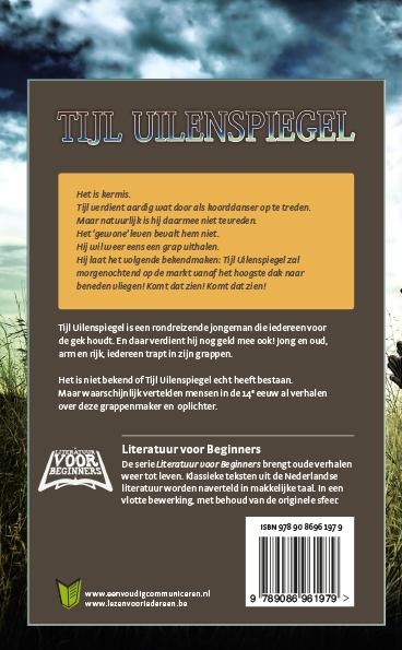 Achterkant van Tijl Uilenspiegel