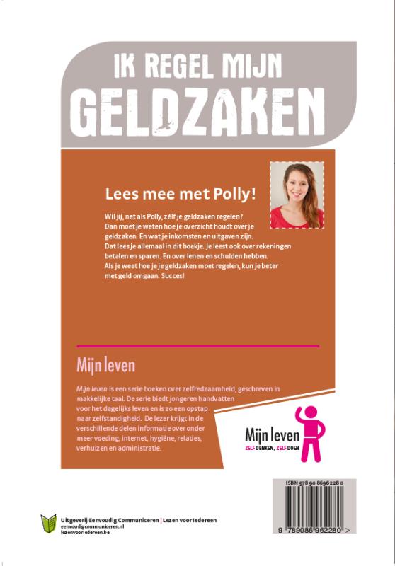 Achterkant van Ik regel mijn geldzaken