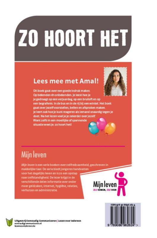 Achterkant van Zo hoort het