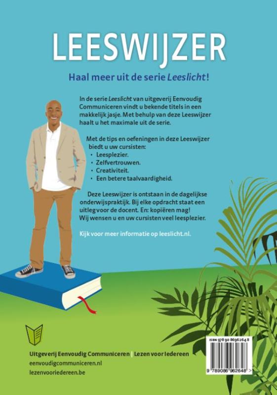 Achterkant van Leeswijzer