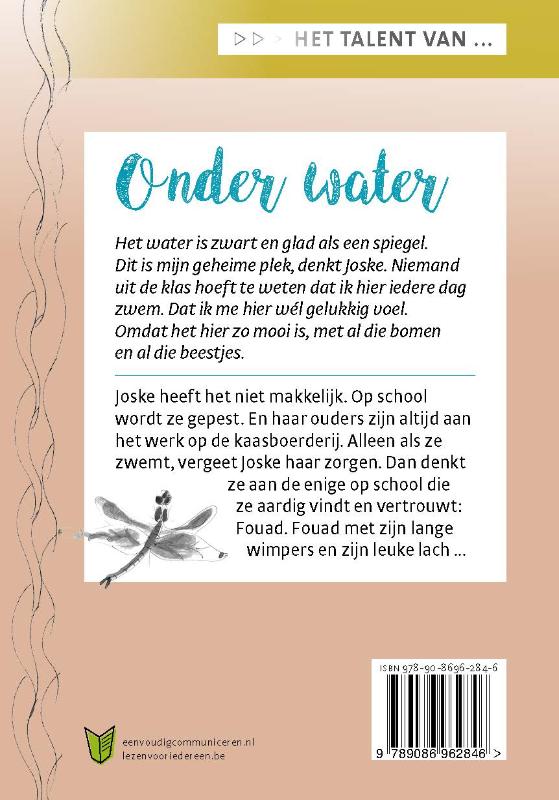 Achterkant van Onder water