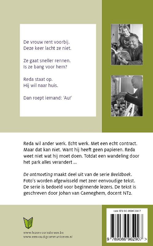 Achterkant van De ontmoeting