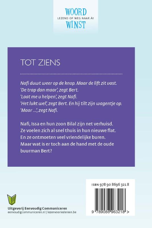 Achterkant van Tot ziens!