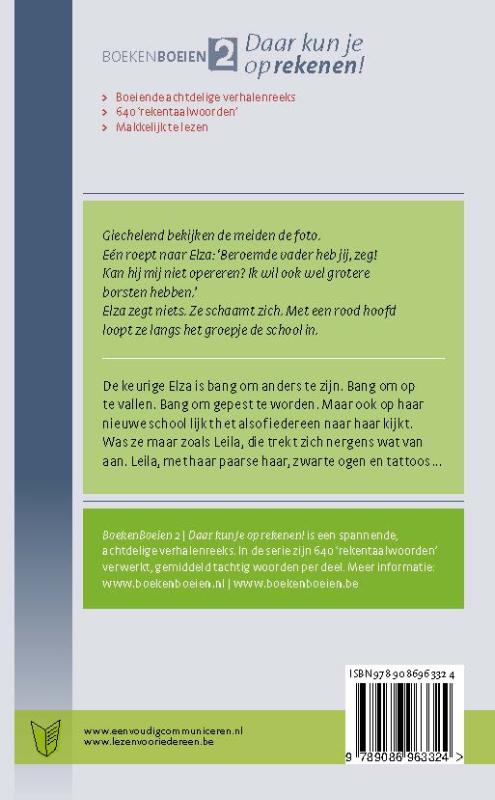 Achterkant van Liever groen