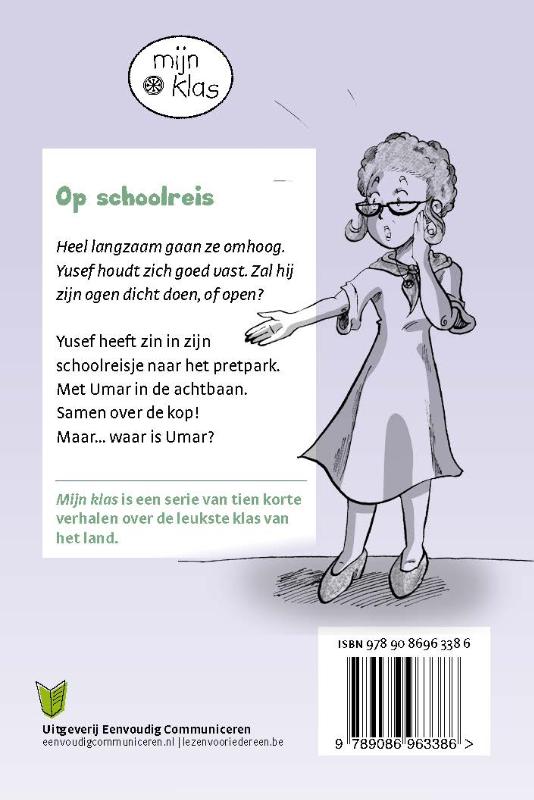 Achterkant van Op schoolreis