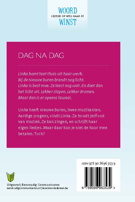 Achterkant van Dag na dag