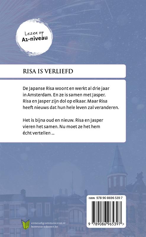 Achterkant van Risa is verliefd