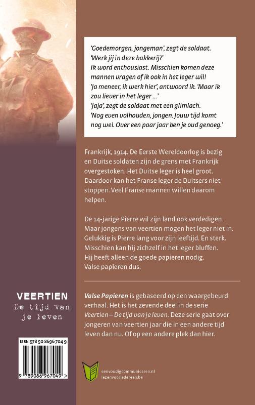 Achterkant van Valse papieren