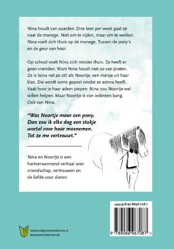 Achterkant van Nina en Noortje