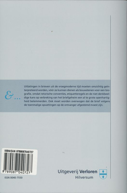Achterkant van 3/2008/ Brieven